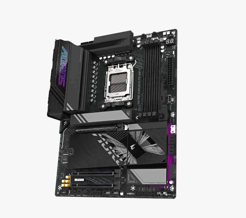 لوحة أم X870e Aorus Wifi7 الرا - مراجعة X870E Atx Motherboard وسعره